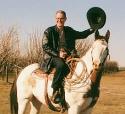 A cowboy salute - hats off partner